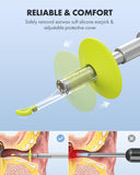 Anykit Digital Otoscope with Gyroscope, 4.5 Inches Screen, 3.9mm Ear Scope Camera with 6 Lights, Ear Wax Removal Tool, 32GB Card, Supports Photo Snap and Video Recording