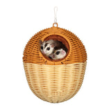 Sugar Glider Hammock, Acorn Shaped Bird Bed with Supporting Cotton nest, Universal in All Seasons, Suitable for Rats, Chipmunks, Squirrels and Parrots.