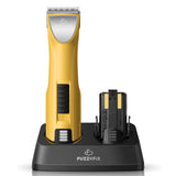 FuzzyFix 2 Pcs Dog Clippers Replacement Blade Compatible with PC615, PC619 and PC811, Detachable Pet Dog Grooming Clipper Stainless Steel Blade #10