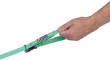 Ruffwear, Flagline Dog Leash, Lightweight Hands‑Free 6.5 ft Lead, Adjustable Waist‑Worn or Handheld, Lockable Swivel Crux Clip, Low‑Profile Pick‑Up Bag Stash Pocket, Sage Green