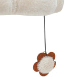 Cat Tree,Cat Activity Tree,Flower-Themed White Cats Tree,Cute Cats Tree with Flower Platforms&Scratching Posts for Kittens and Large Cats (White Cat Tree)