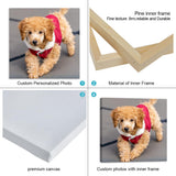 Personalized Custom Canvas Photo Prints - Canvas Prints With Your Photos Pictures On Canvas Wall Art for Home Decor, Bedroom, Living Room, Wedding Baby Pet Family Gifts (12L" x 12W")