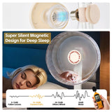 FunstersTail Super Silent Hamster Wheel 10.4 Inch, Magnetic Large Rat Wheel for Chinchilla, Gerbil, Guinea Pig, Cat, Mouse, Sugar Glider and Dwarf, Syrian Hamster Accessories (Cream White)