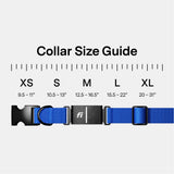 Fi New Series 3+ Smart Dog Tracker Collar [6 Month Membership Included] GPS Tracker for Dogs with Health & Behavior Monitoring, Escape Alerts, Waterproof, LED, Apple Watch Compatible (Blue, X-Small)