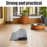 Vanzack Cat Exercise Wheel Mat Nonskid Cushion for Cat Running Wheel Felt Pad Replacement for Indoor Pet Treadmills Noise Reducing Mat 95X10 Inch