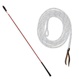 Parelli Carrot Stick & 6-Foot Savvy String Set | Equestrian Horse Riding & Training Longe 4-Foot No-Flex Shaft Orange Stick Not a Whip with Versatile White String Included