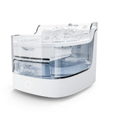 PETGUGU Cat Water Fountain Indoor Cat Fountain with Wireless Pump, 8 Layers Filters, 2L Pet Water Fountain, Automatic Dog Water Dispenser