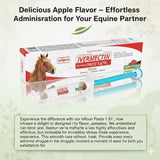 OZIPCO Ivermectin Horse Paste 1.87% | Apple Flavor – 6.08g Syringe for Equine Use Only Up to 1250 LB (4-Pack)