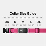 Fi New Series 3+ Smart Dog Tracker Collar [6 Month Membership Included] GPS Tracker for Dogs with Health & Behavior Monitoring, Escape Alerts, Waterproof, LED, Apple Watch Compatible (Pink, Medium)