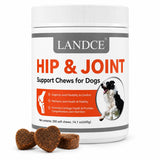 LANDCE Hip and Joint Supplement for Dogs, Glucosamine & MSM, 200 Soft Chews