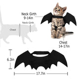 Halloween Pet Bat Wings Cat Dog Bat Costume Cute Black Cat Bat Wings Cosplay Puppy Cat Dress Up Accessories