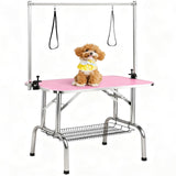 GarveeTech Dog Grooming Table, 42 Inch Pet Grooming Station w/Arm & Noose