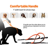 Amazon Basics Hands Free Dog Leash with Running Bag, Adjustable Waist Belt, Dual Padded Handles, Reflective Bungee Leash for Walking, Jogging, Hiking, Fits Small to Large Dogs (Up to 150 lbs)