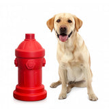 Lovewag Fire Hydrant Leg-Lifting Pee Post for Male Dogs, Red, 8x14