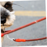 GLEAVI 6pcs Sturdy Stainless Steel Dog Leash Clips Double Ended Clips for Walking Training Swivel Snap Hooks