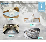 WKWLK Two Uses'Cat Mat,Self Warming&Cooling Cat Mat.18 * 24in-Cooling Cat Pad.Hot/Cold Mat for Pets.Cats self Heating pad.Dogs and Cats with Ice Gel Bag,Temperature Lock Design,Machine Washable