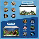 XDPET Ultra Clear Glass Aquarium Thickened Large Fish Tank -Suitable for High-end Fish Enthusiasts (29 Gallon)