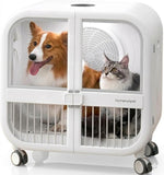 HomeRunPet 135L Smart Pet Dryer Box for Medium Dogs & Cats, Ultra-Quiet Hands-Free Drying with Gentle Full-Body Airflow & Smart Temperature Control for Multi-Pet Homes (Drybo Ultra)