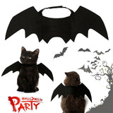 Halloween Pet Bat Wings Cat Dog Bat Costume Cute Black Cat Bat Wings Cosplay Puppy Cat Dress Up Accessories