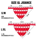 4-Pack Knitted Christmas Dog Bandanas with Slogans - Soft Warm Bandana for Small Medium, Cute Winter Dogs Accessories Boy & Girl Pets, Dog Gifts for Large Dogs, Scarf for Birthday Holiday