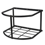 MIYABALA Bucket Holder for Horses Feed,5 Gallon Water and Feed Bucket Holder for Horses,Heavy Duty Metal Wall Mount Water Bucket and Pail Holder for Livestock in Stable