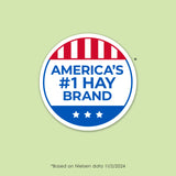 Kaytee Timothy Hay, High Fiber, Grown Specifically for Small Animals, Rabbits, Guinea Pigs, Chinchillas, Ideal Bulk Order for Small Pets, 12 pounds