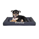 BALANCE Oxford Dog Bed for Small Dogs, Waterproof Dogs Crates Pad Outdoor Dog Crate Mat, Wipe Clean & Easy Rinse, 24 inch