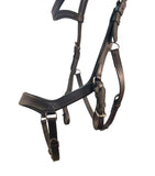 Bello-Equine Pressure Relief Comfort Ergonomic Horse Bridle Havana Brown | Ergonomic | Comfortable | Durable (Bridle + Leather Reins, Full/Horse)