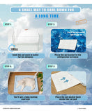 WKWLK Two Uses'Cat Mat,Self Warming&Cooling Cat Mat.18 * 24in-Cooling Cat Pad.Hot/Cold Mat for Pets.Cats self Heating pad.Dogs and Cats with Ice Gel Bag,Temperature Lock Design,Machine Washable