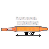 CoolerDog Hi-Vis Cooling Dog Collar for Medium Dogs – Reflective Re-Freezable Ice Collar for Hot Weather & Heat Relief (Orange, Medium)