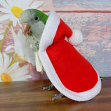 Cute Bird Costume for Christmas Halloween, Parrot Cloak Cosplay Photo Prop, Bird Cape, Bird Clothes for Budgerigar, Parakeet, Conure, Cockatiel, Mynah, Love Birds, Finches (XS)
