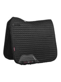 LeMieux Show Jumping Sensitive EuroJump Square Saddle Pad - English Saddle Pads for Horses - Equestrian Riding Equipment and Accessories (Black - Large)