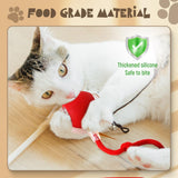 Interactive Rolling Dog Ball, 2024 New Self Dog Toys Interactive Cat Toys Automatic Cat Toy Self Moving Dog Toys, 360° Smart Automatic Rolling Ball Toy Electric Dog Balls for Dog/Cat (Red)