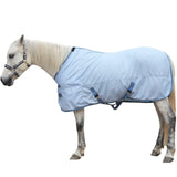 LEAFOREST Horse Mesh Fly Sheets - Lightweight Breathable Standard Neck UV Protection Sheet Blue, 63IN