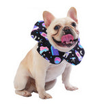 PetWarm Dog Recovery Collar, Recovery Collar for Dogs, Lightweight Soft Flower Design, Comfortable Neck Protector Helps Discourage Licking, Post-Visit Protective Collars, Cosmic Print, Purple, S