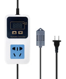 Reptile Humidity Controller, Keeps Reptile Foggers Running Only Within the Preset Humidity Range, Suitable for a Variety of Reptile Humidifiers/Foggers Controlled by the Dial Knob, Easy to Use