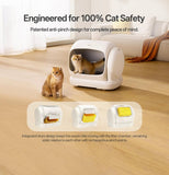 UBPET Self Cleaning Cat Litter Box, XXXL Automatic Litter Box for Multiple Cats, Weight Sensors Safety Protection, Smart APP Control, Odor Control, Works with Clumping/Bentonite Litter (XX-Large)