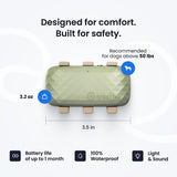 Tractive XL Smart Dog GPS Tracker | Live Pet Tracker with Virtual Fence | Vital Signs Monitoring of Heart & Respiratory Rate | Up to 1-Month Battery Life | Dog Collar Attachment (Green)