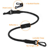 PetBonus Dog Seat Belt for Car, Durable Rope Dog Car Harness for Vehicle