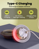 Xeuch Interactive Dog Toys, Automatic Moving and Rolling LED Light Up Dogs Ball with Rope, Motion-Activated Wicked Ball for Small Medium Pup, Stimulation Toy for Boredom Relief