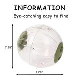 Vayinana Large Hamster Wheel Sport Running Ball Hamster Toys for Hamsters Guinea Pig Mice Ferret Small Pet 7.3” x 7.3” x 7.3”