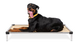 K9 Ballistics Chew Proof Elevated Cot Bed, XL, Sandstone Tan Ripstop
