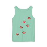Paw Print Tank Top for Pet Lovers