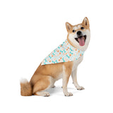 Bone & Paw Print Pet Bandana — Cute Dog Bandana for Puppies & Small Dogs