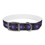 Purple Star Dog Collar — Adjustable Pet Collar with Star Pattern