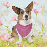 Easter Puppy Bandana Collar — Cartoon Puppy Print Pet Bandana