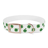 Lucky Clover Dog Collar — St. Patrick’s Day Green Shamrock Pet Collar
