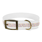 Pet Collar - Colorful Paw Prints Dog Collar