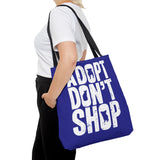 Adopt Don't Shop Tote Bag – Animal Rescue Advocacy Canvas Tote
