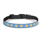 Smile Face Clip-on Pet Collar